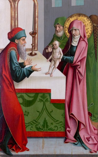 The Presentation of Jesus at the Temple by Rueland Frueauf the Elder